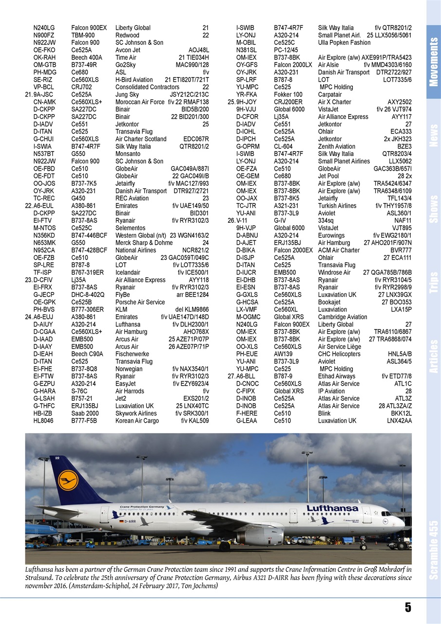 Scramble Magazine Preview Pages