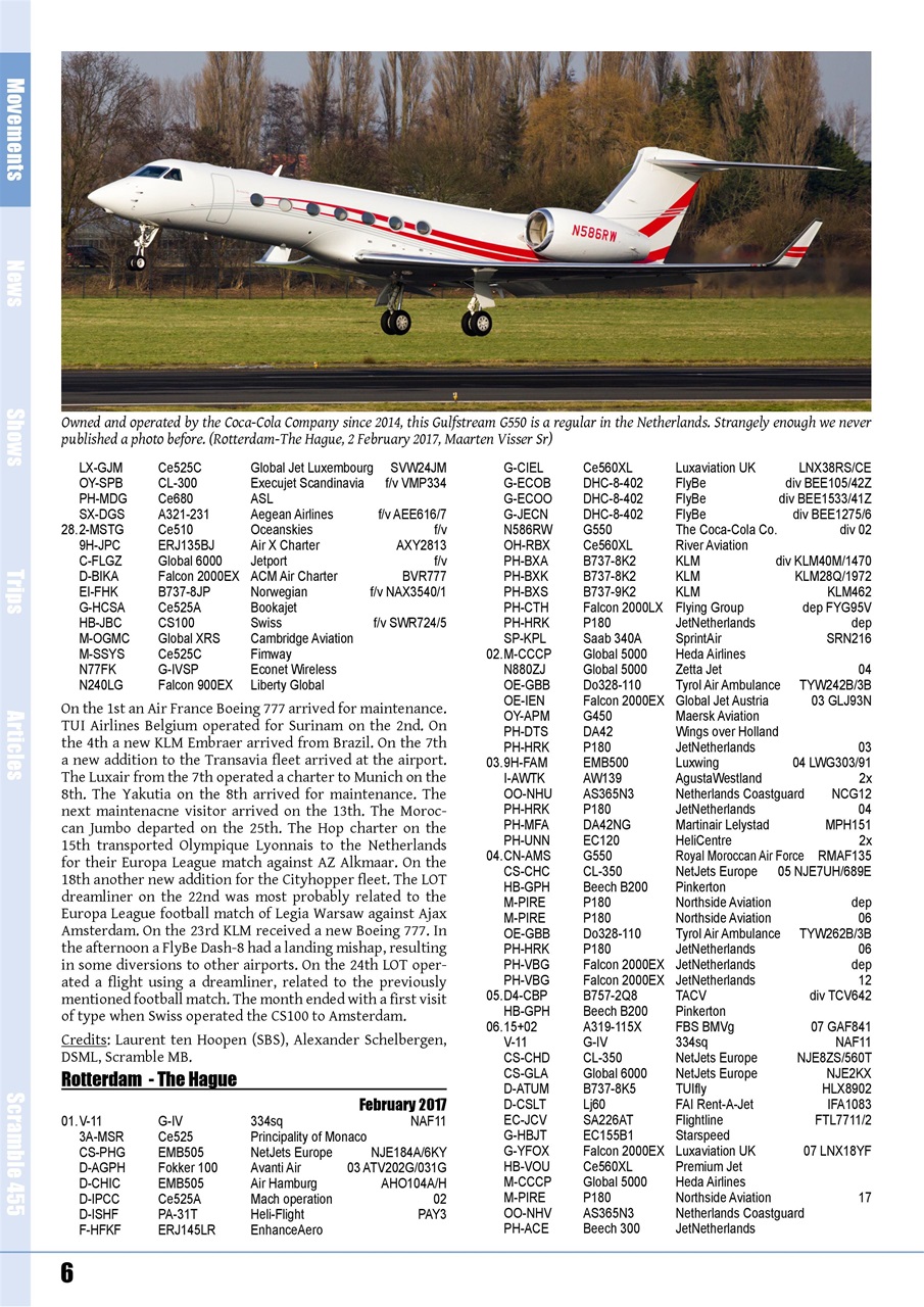 Scramble Magazine Preview Pages