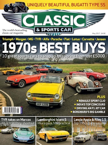 Classic & Sports Car issue May 2017