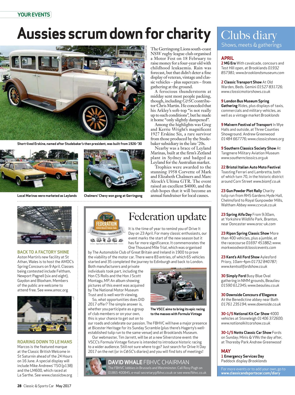 Classic & Sports Car Preview Pages