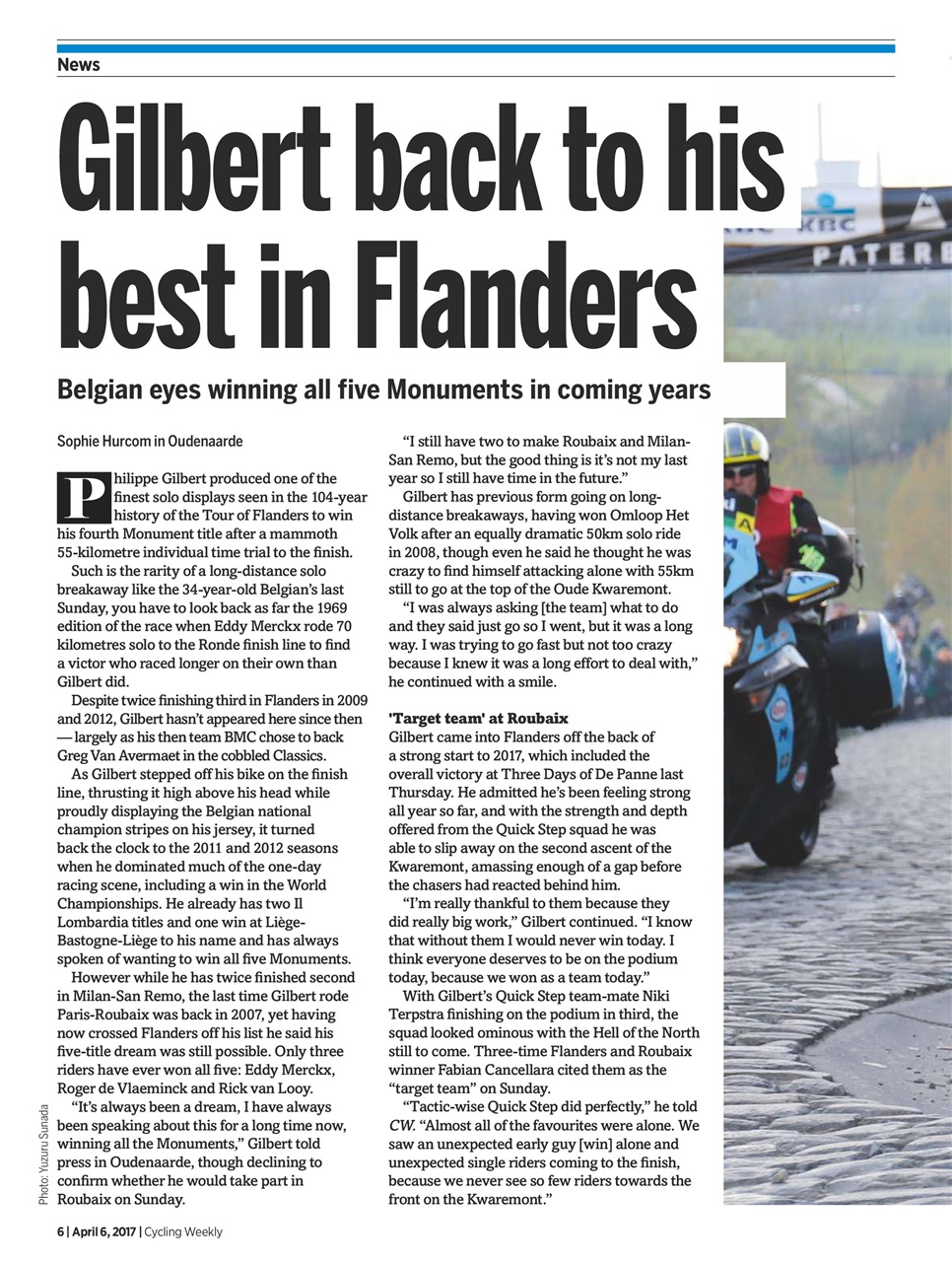 Cycling Weekly Preview Pages