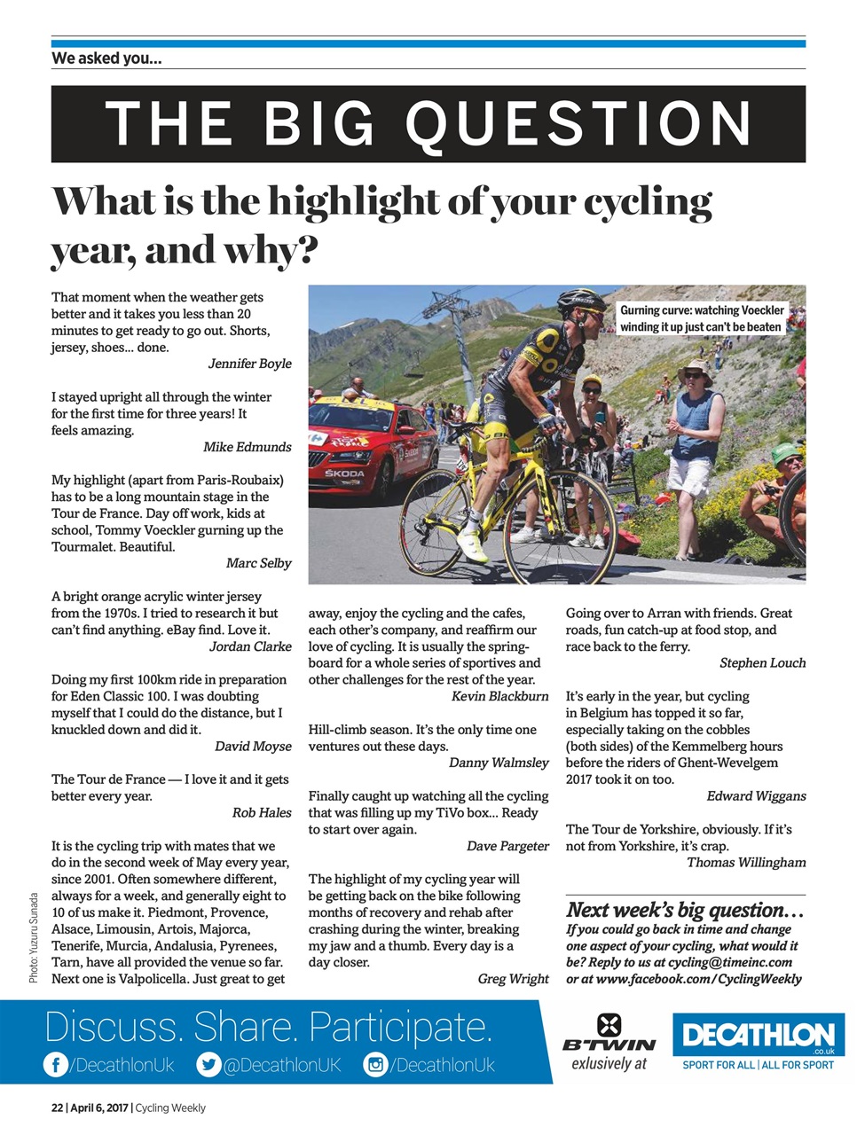 Cycling Weekly Preview Pages