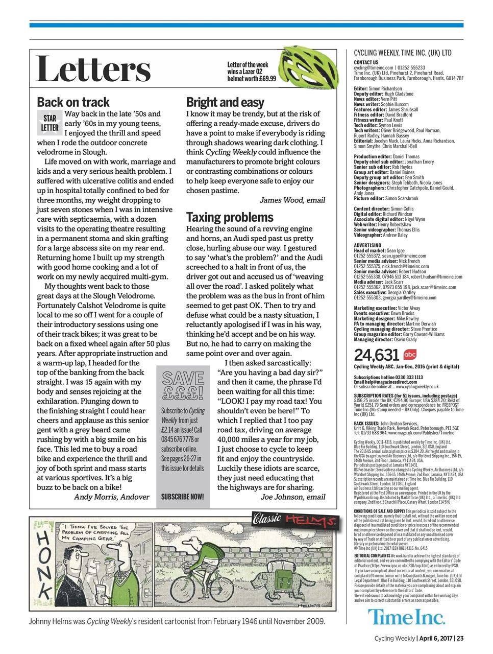 Cycling Weekly Preview Pages