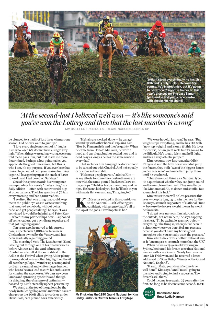 Horse & Hound Preview Pages