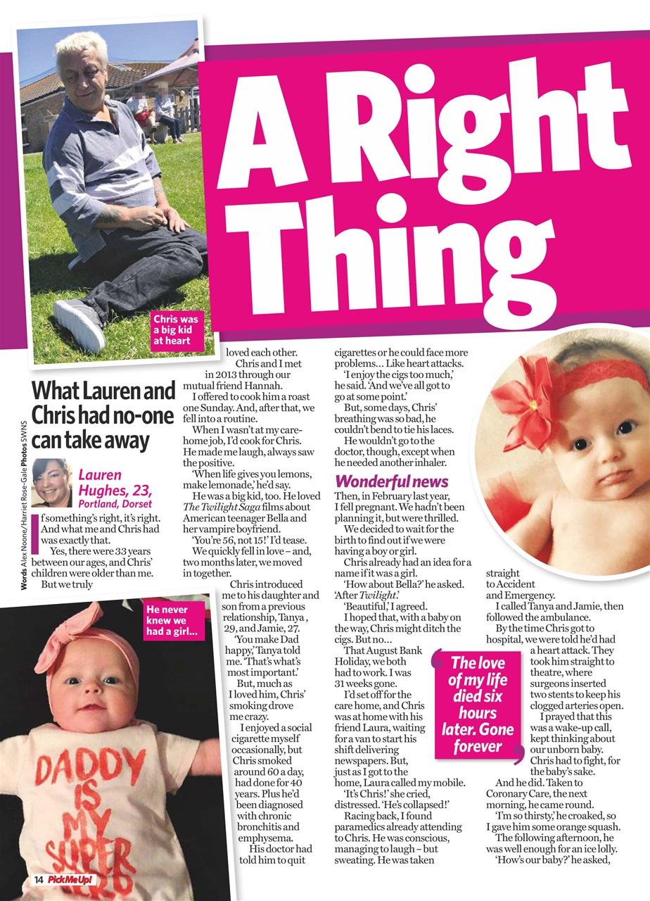 Pick Me Up Preview Pages