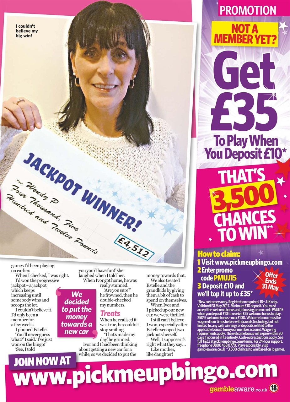 Pick Me Up Preview Pages