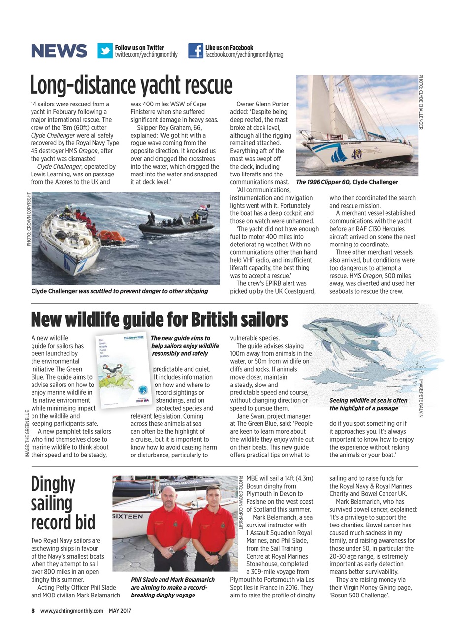 Yachting Monthly Preview Pages