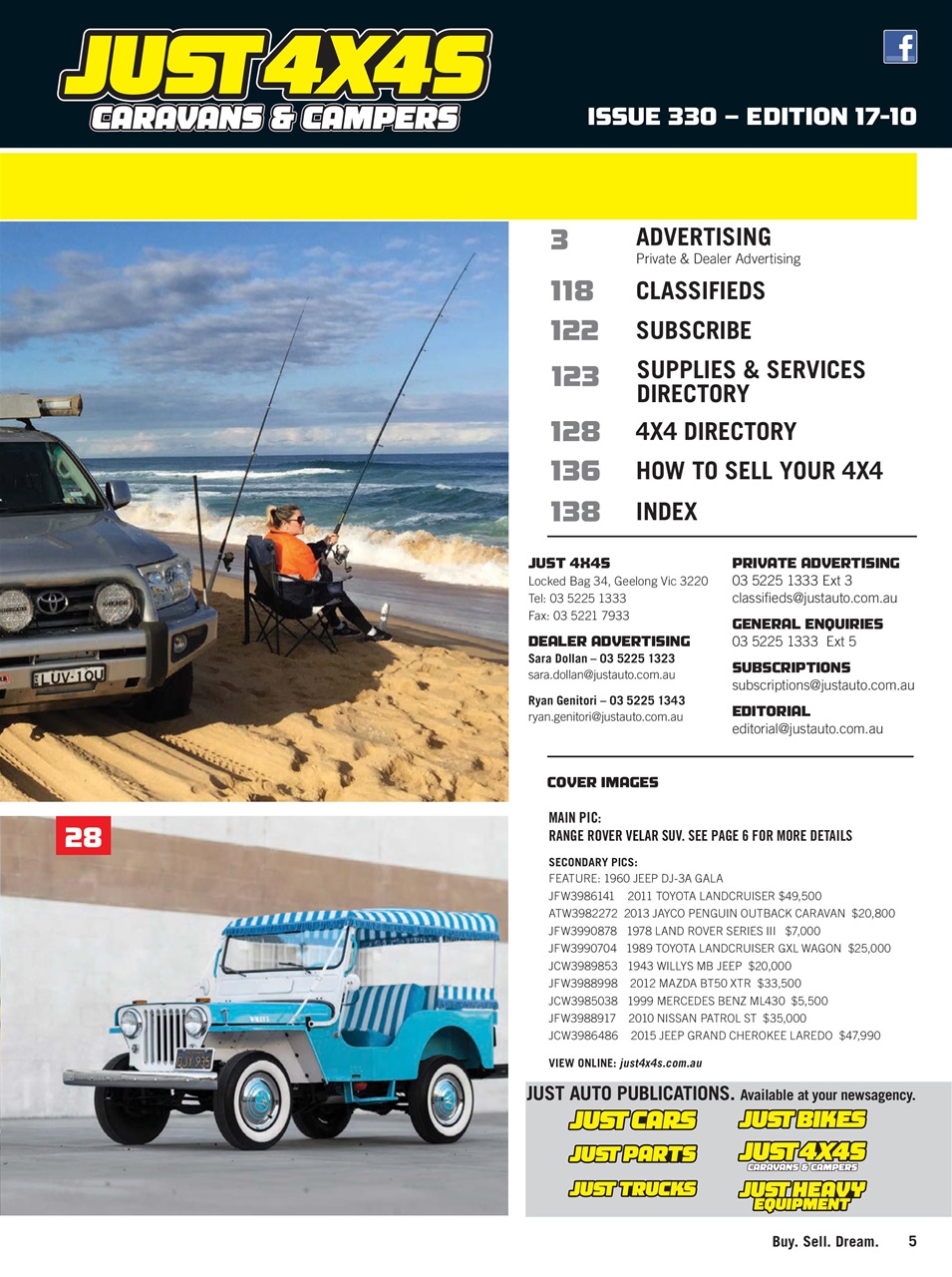 JUST 4X4S Preview Pages