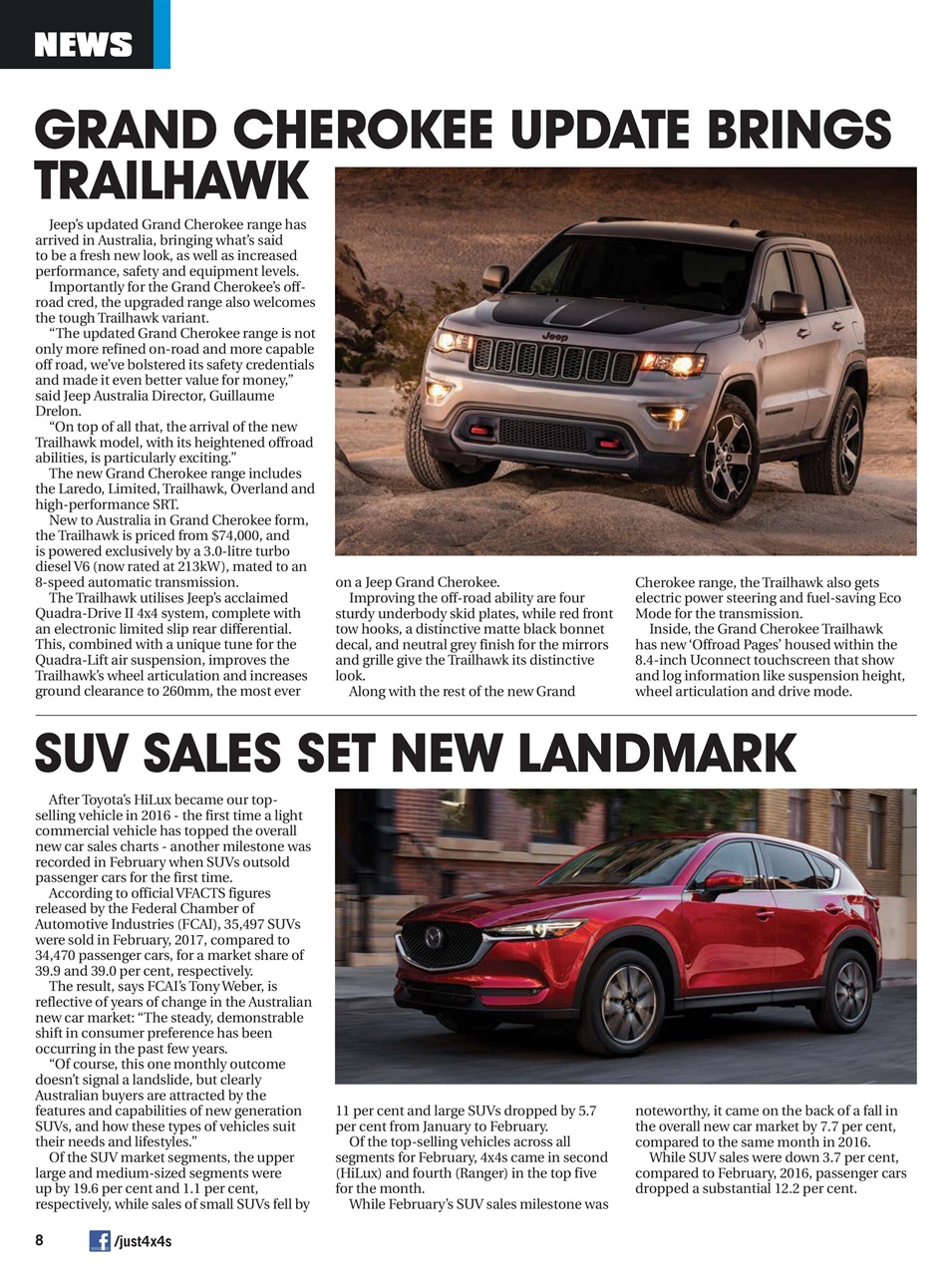 JUST 4X4S Preview Pages