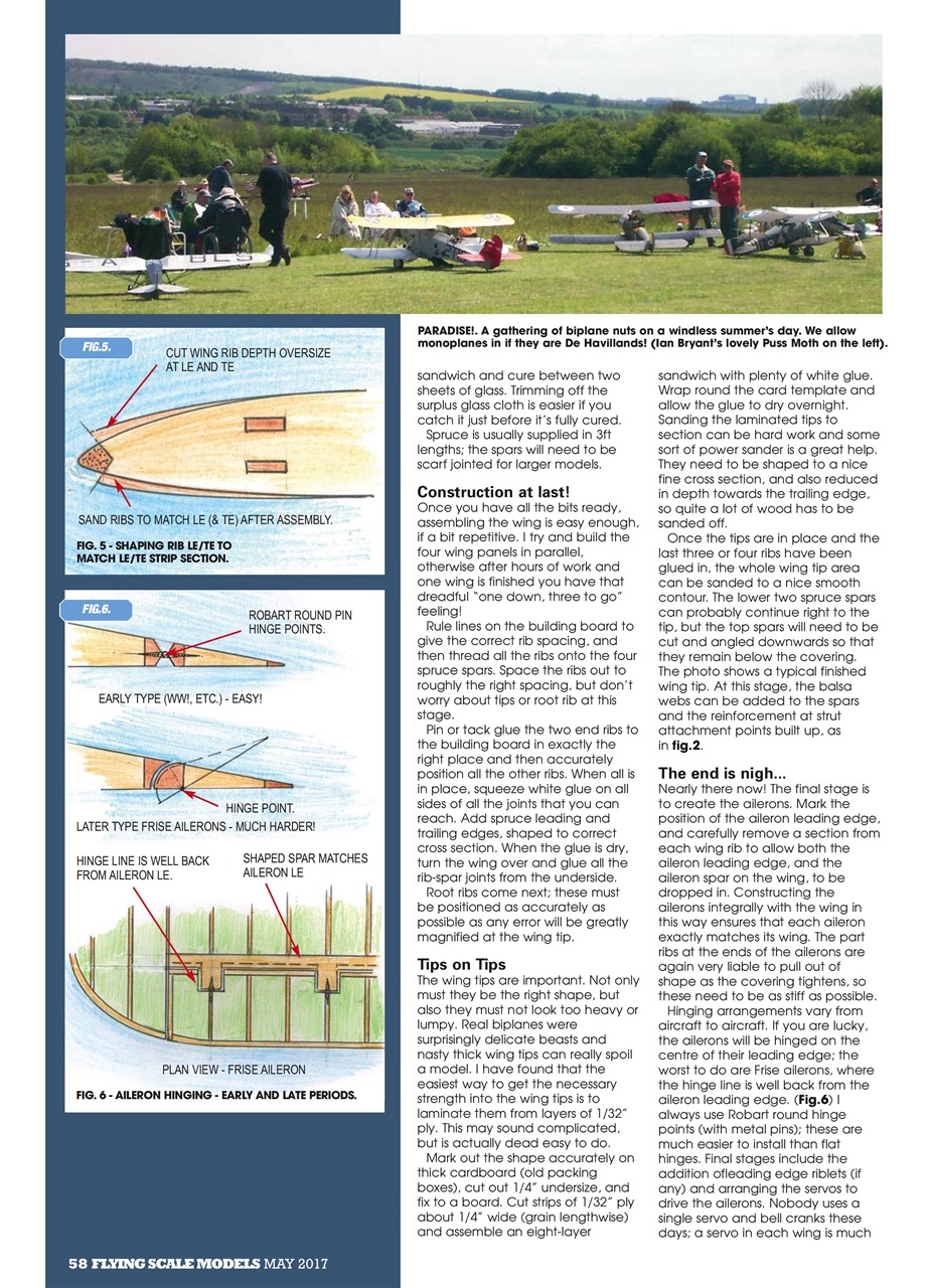Radio Control Model Flyer Preview Pages