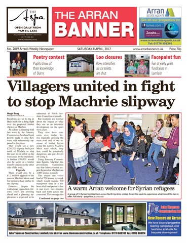 Arran Banner issue 07 April, 2017