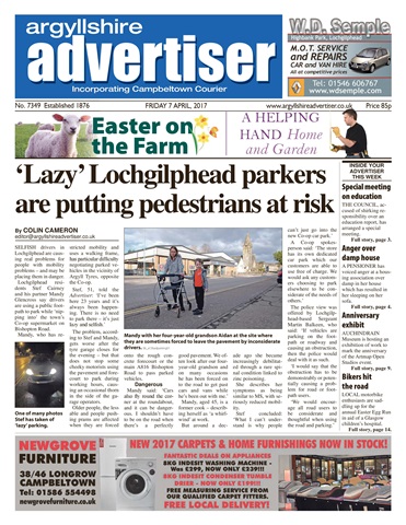 Argyllshire Advertiser issue 7th April 2017