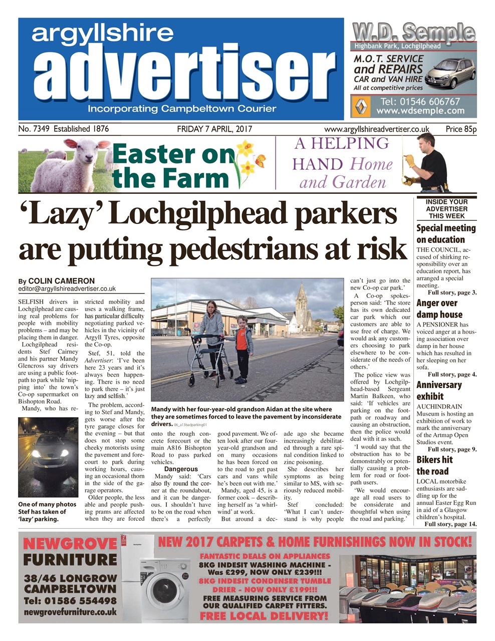 Argyllshire Advertiser Preview Pages