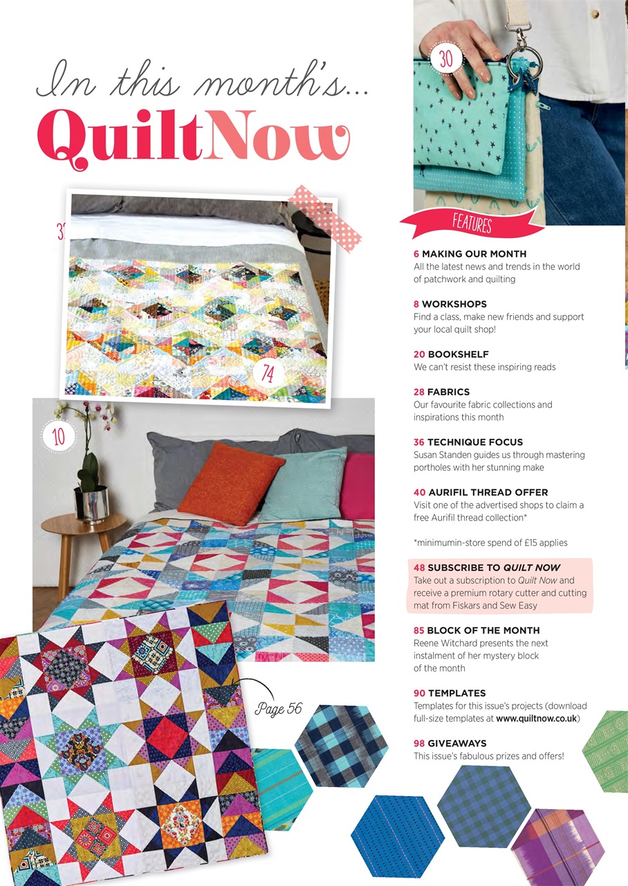 Quilt Now Preview Pages