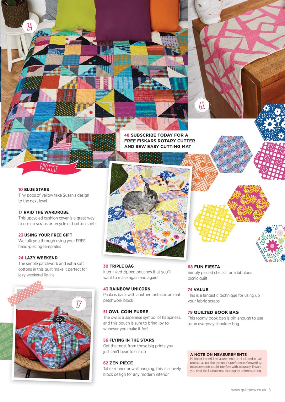 Quilt Now Preview Pages