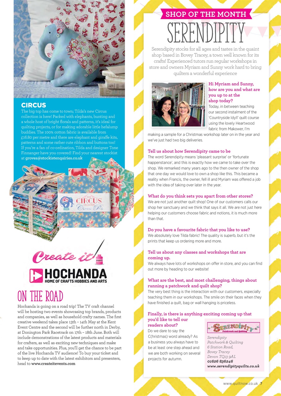 Quilt Now Preview Pages