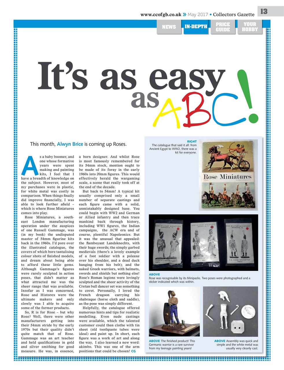 Collectors Gazette Preview Pages