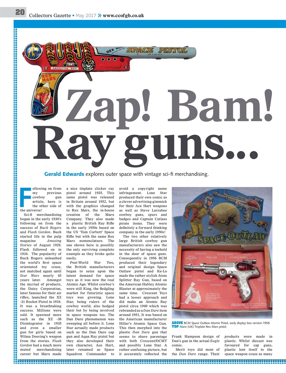 Collectors Gazette Preview Pages