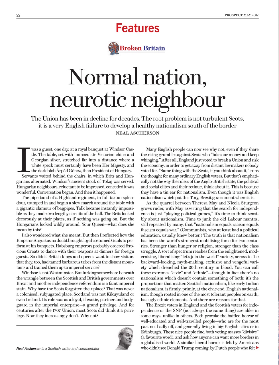 Prospect Magazine Preview Pages