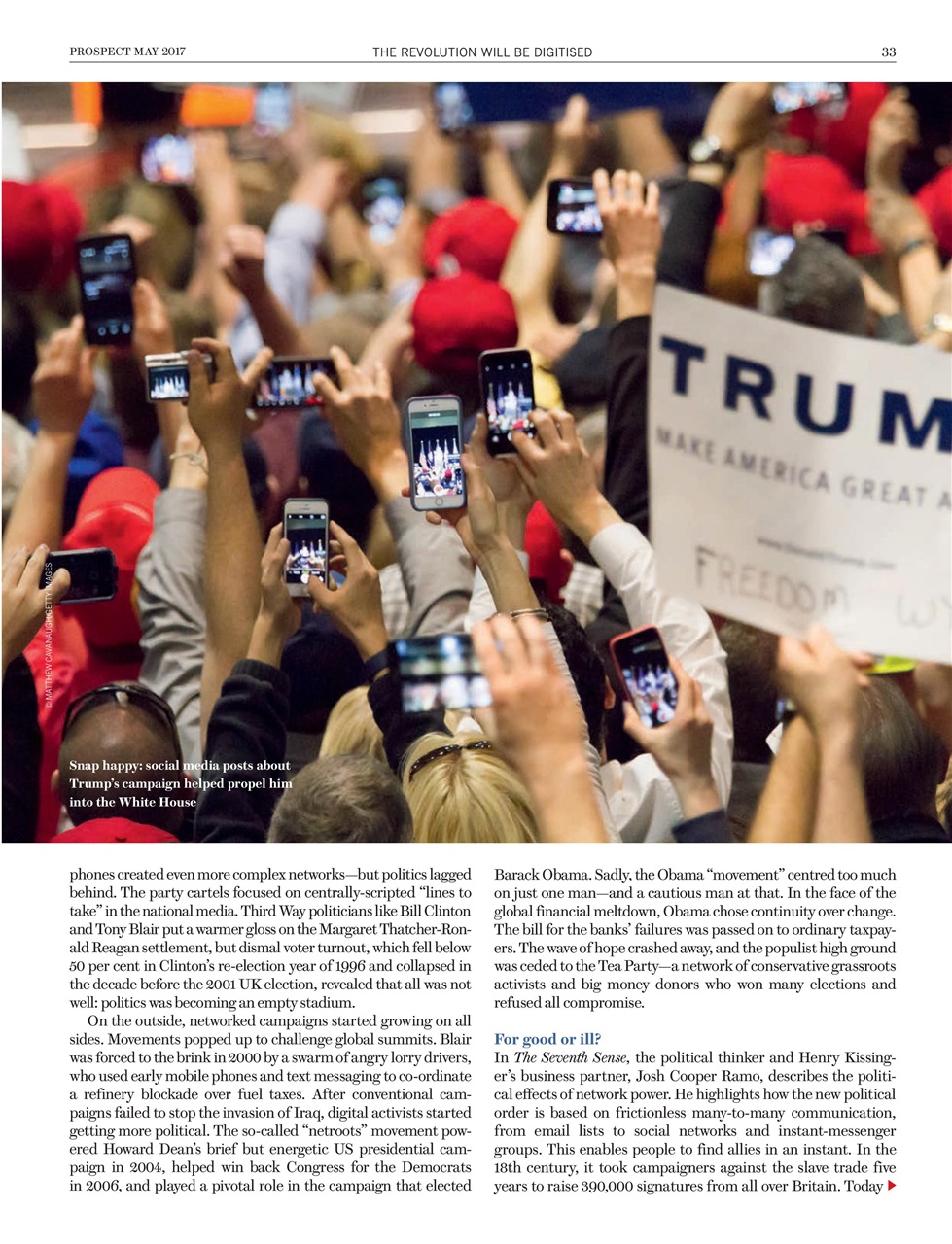 Prospect Magazine Preview Pages