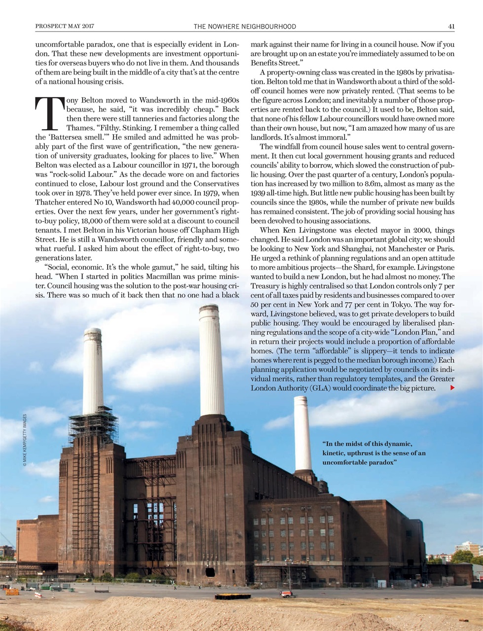 Prospect Magazine Preview Pages