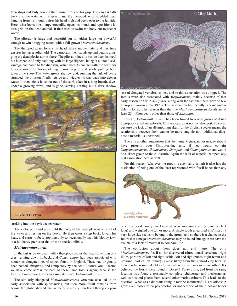 Prehistoric Times Preview Pages