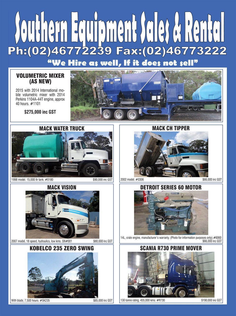 JUST TRUCKS Preview Pages