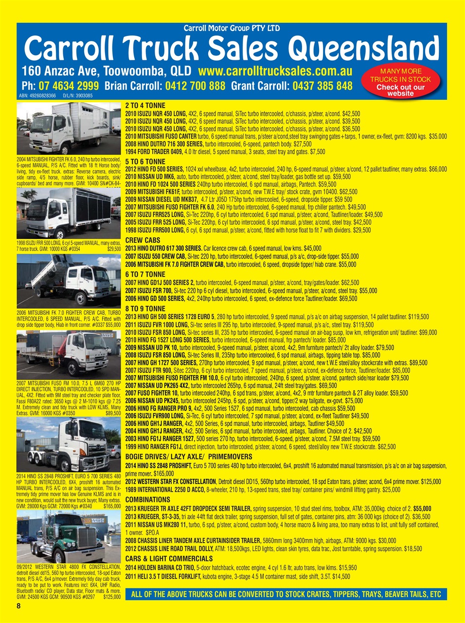 JUST TRUCKS Preview Pages