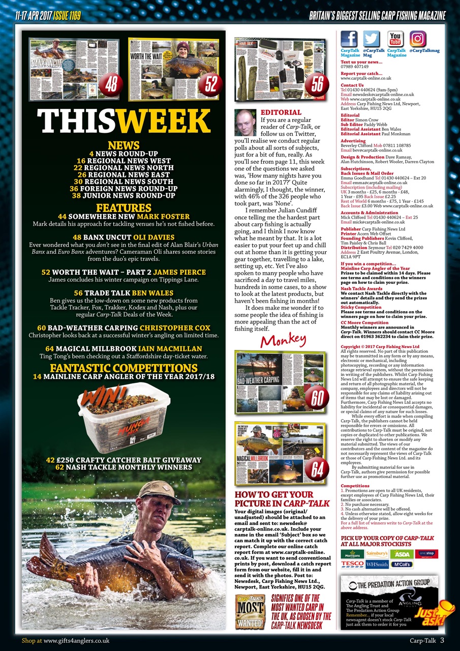 Carp-Talk Preview Pages