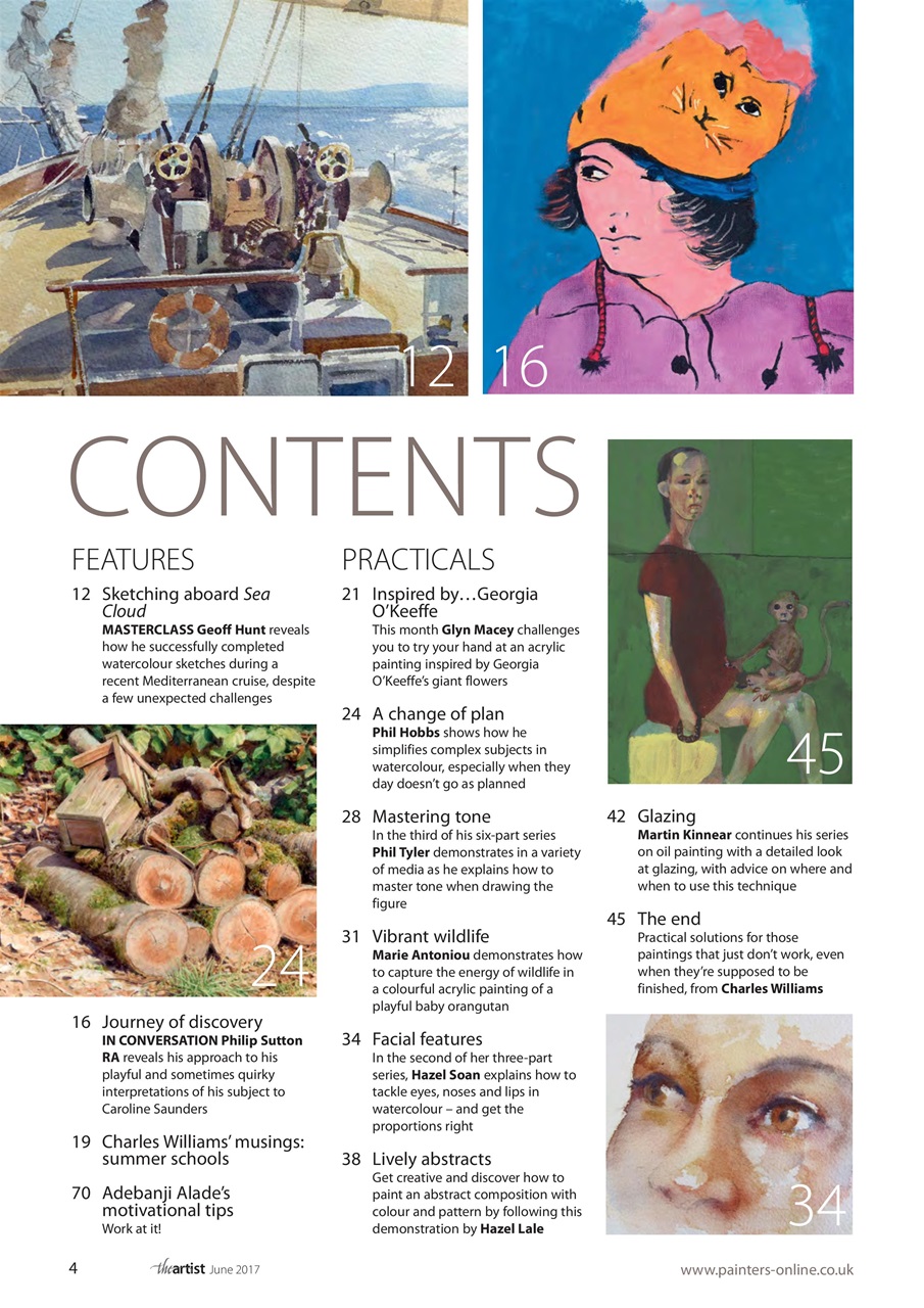 The Artist Preview Pages