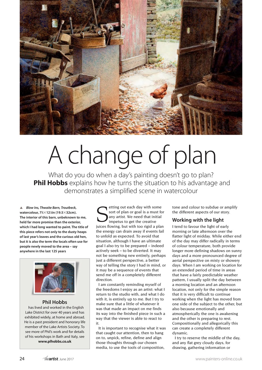 The Artist Preview Pages