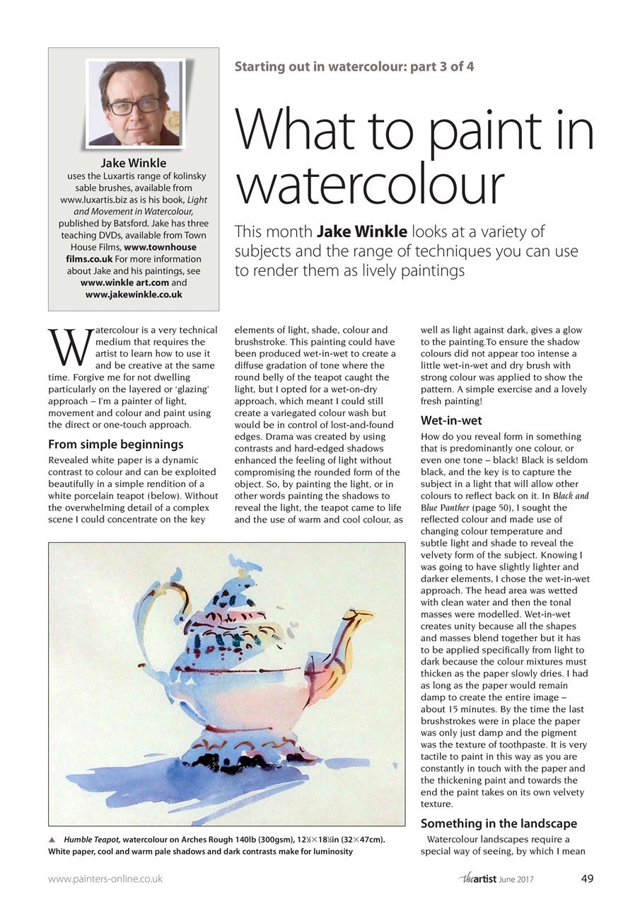 The Artist Preview Pages