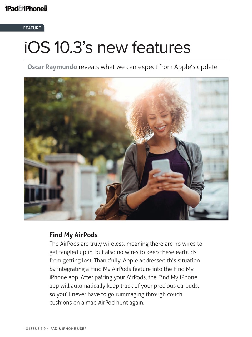 iPad and iPhone User Preview Pages