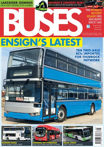 Buses Magazine issue  May 2017