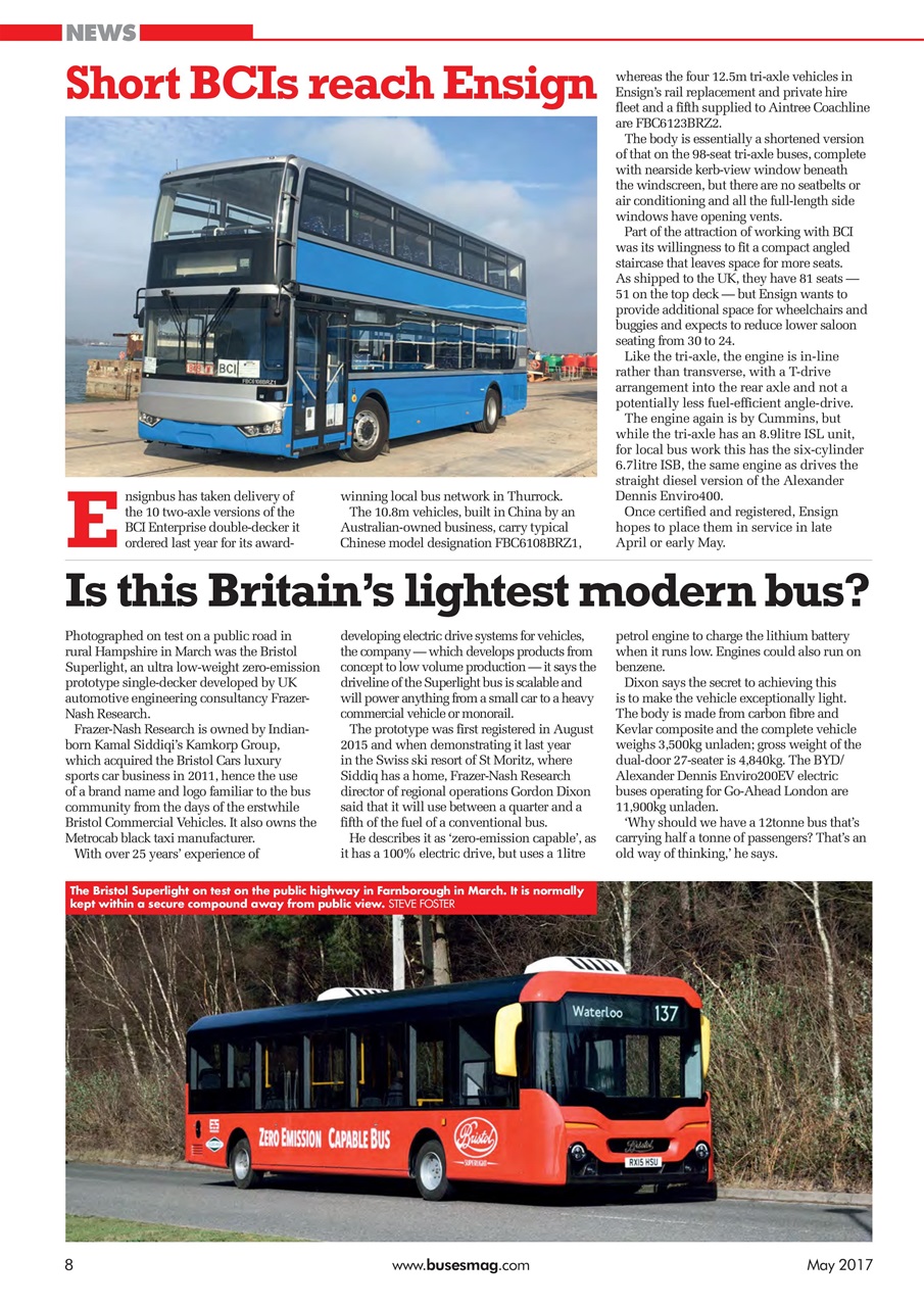 Buses Magazine Preview Pages