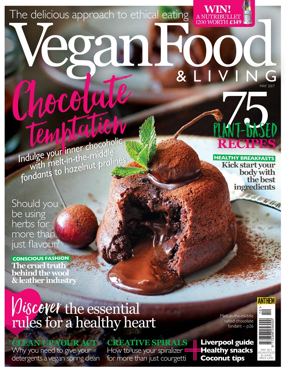 Vegan Food & Living Magazine Preview Pages
