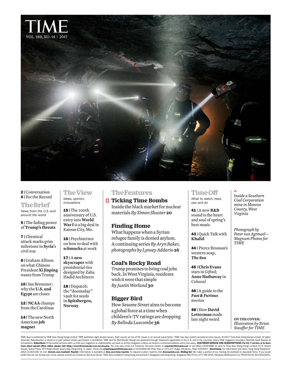 TIME Magazine Europe Preview Pages