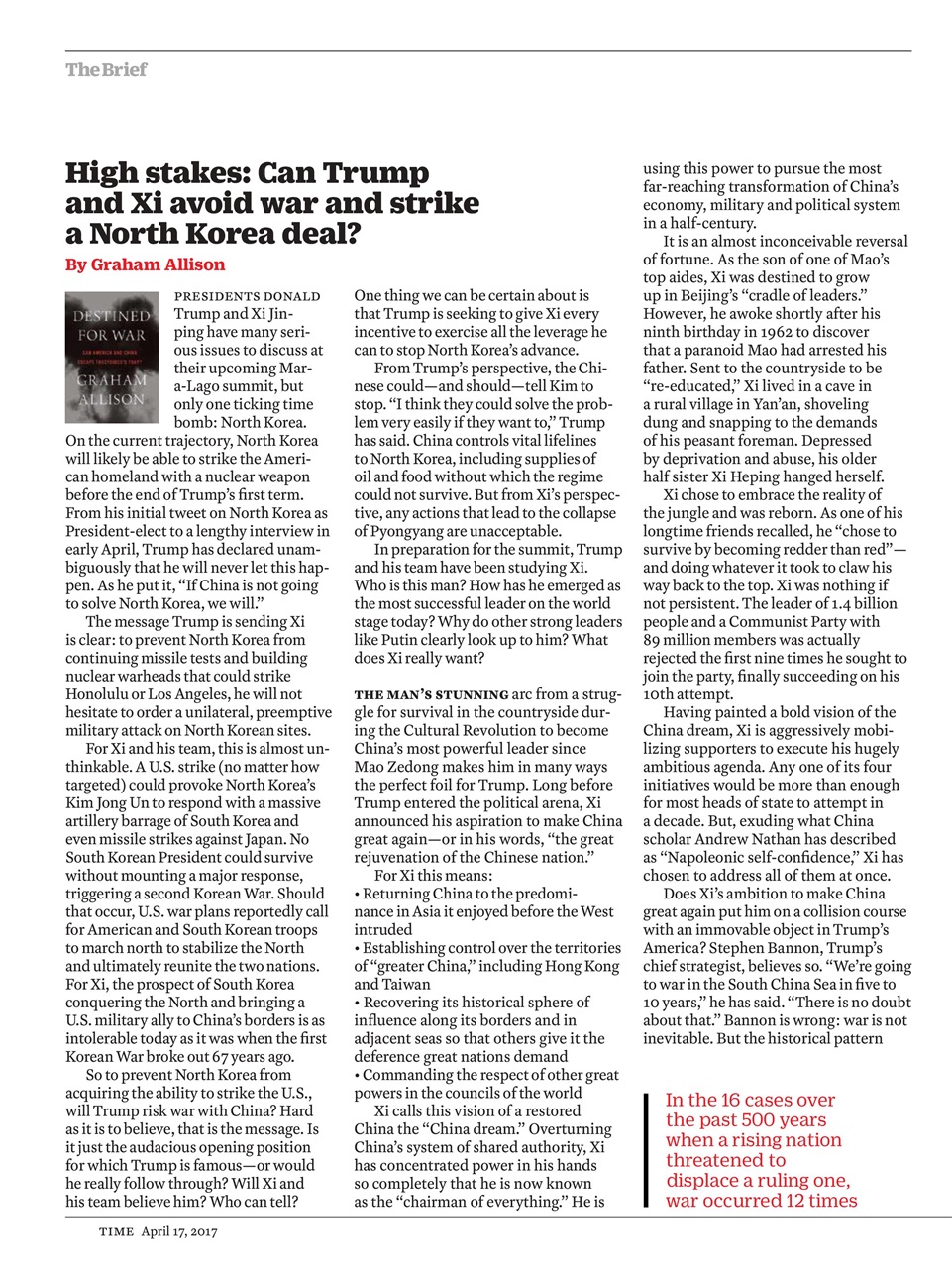 TIME Magazine Europe Preview Pages