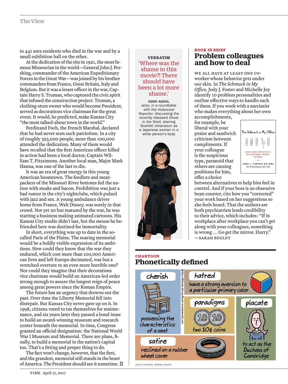 TIME Magazine Europe Preview Pages