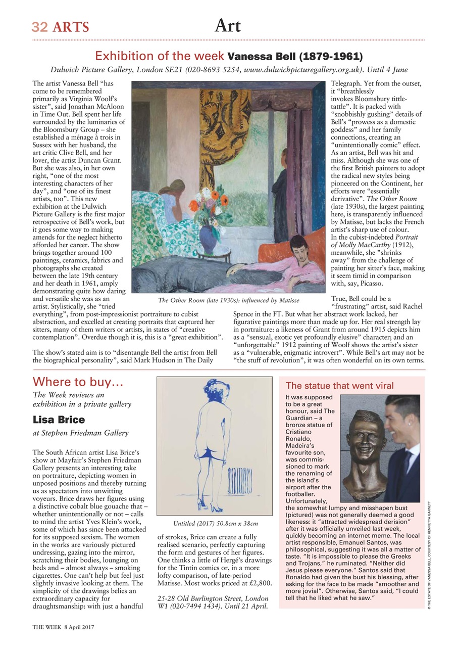 The Week Preview Pages