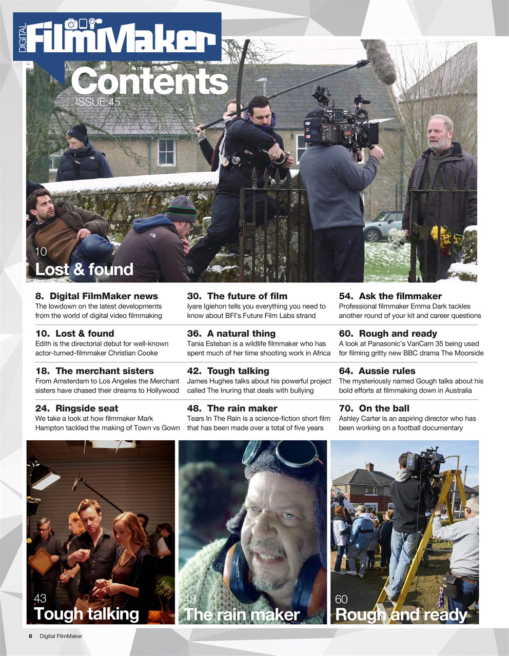 Digital FilmMaker Preview Pages