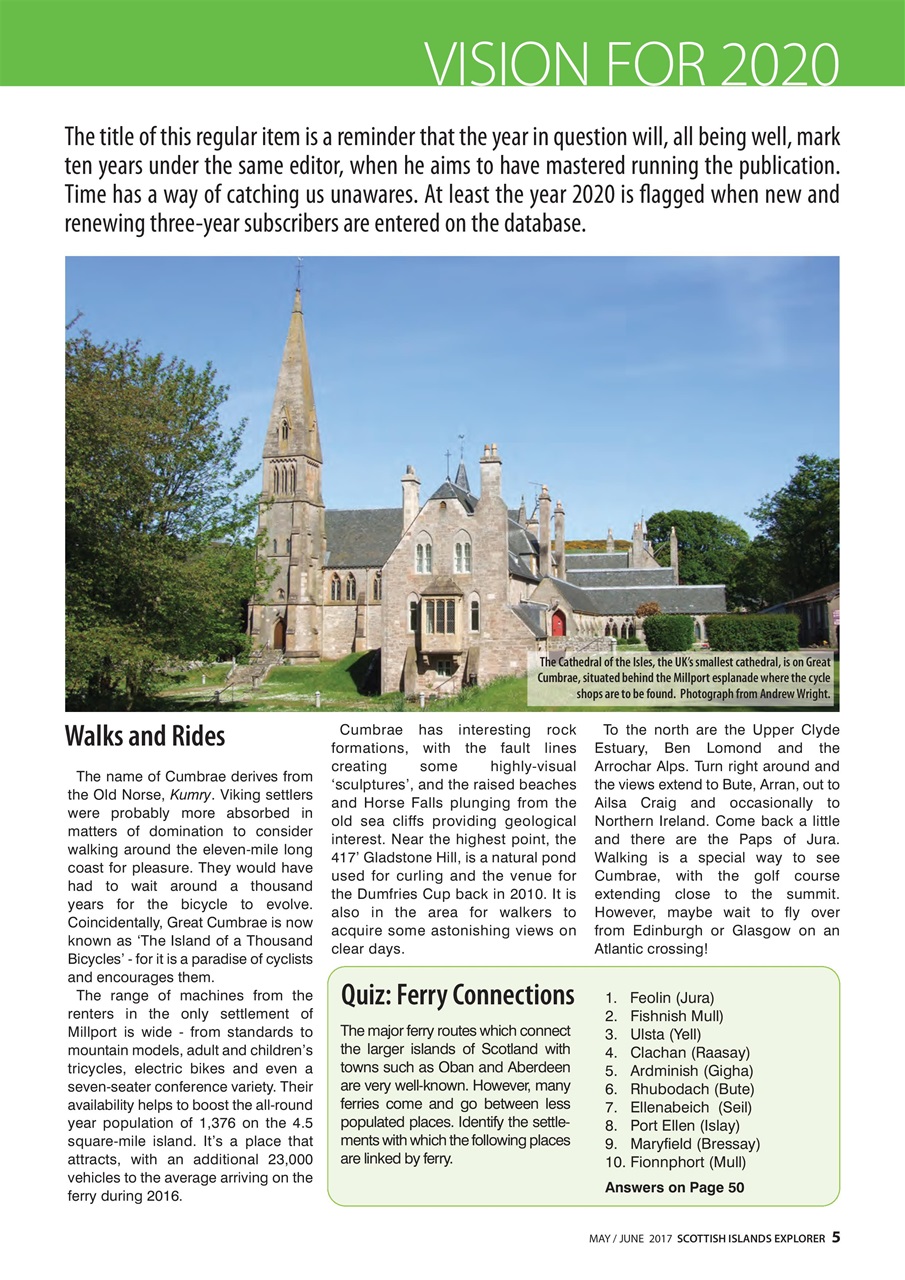 Scottish Islands Explorer Preview Pages