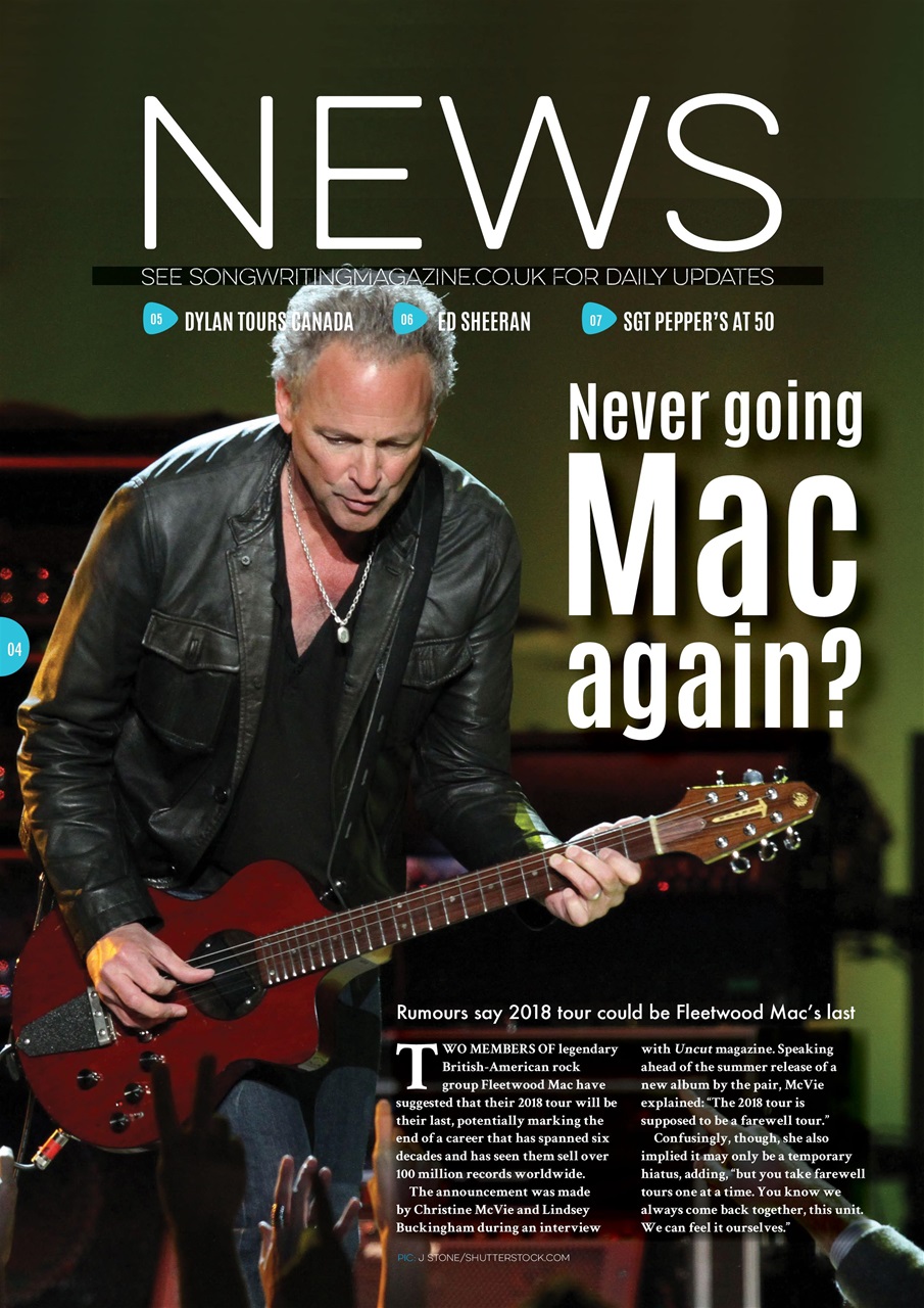 Songwriting Magazine Preview Pages