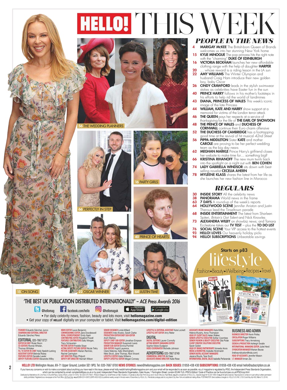 Hello! Magazine Preview Pages