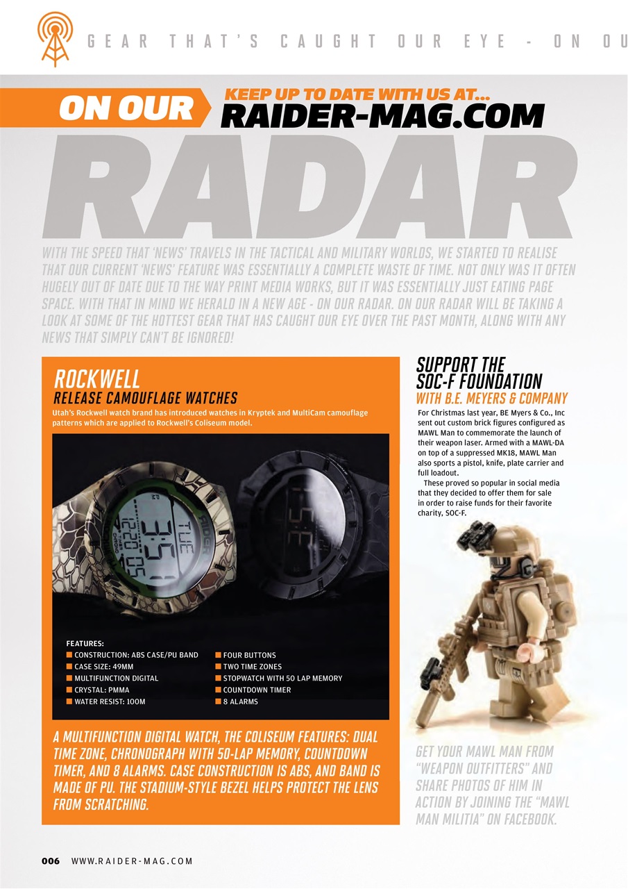 Raider Preview Pages