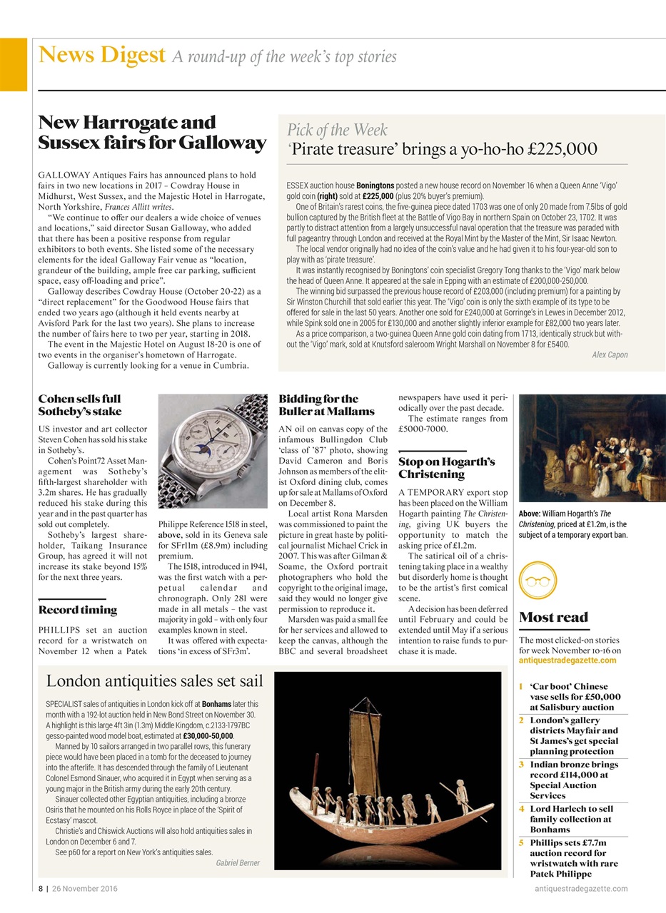 Antiques Trade Gazette Preview Pages