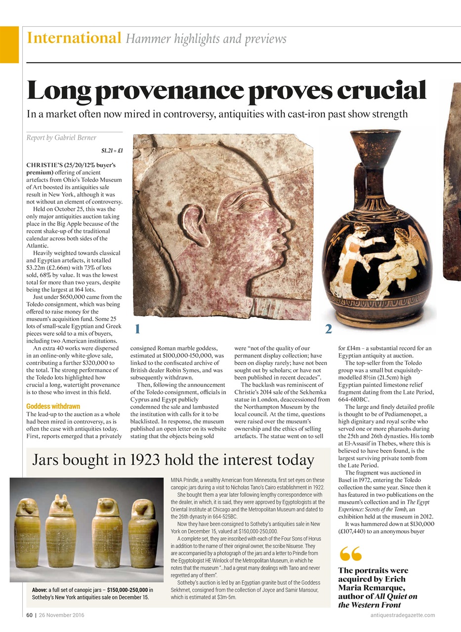 Antiques Trade Gazette Preview Pages