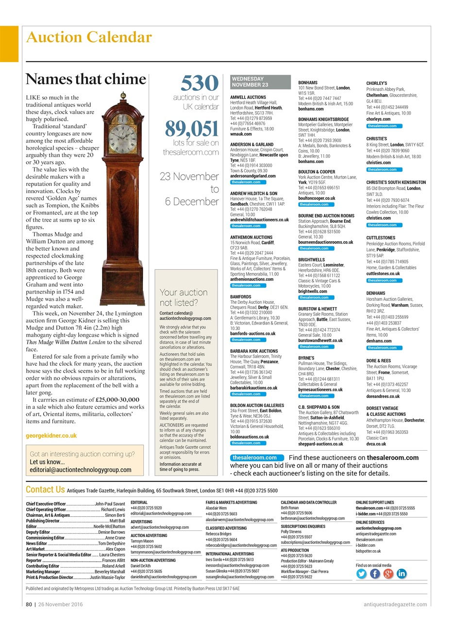 Antiques Trade Gazette Preview Pages