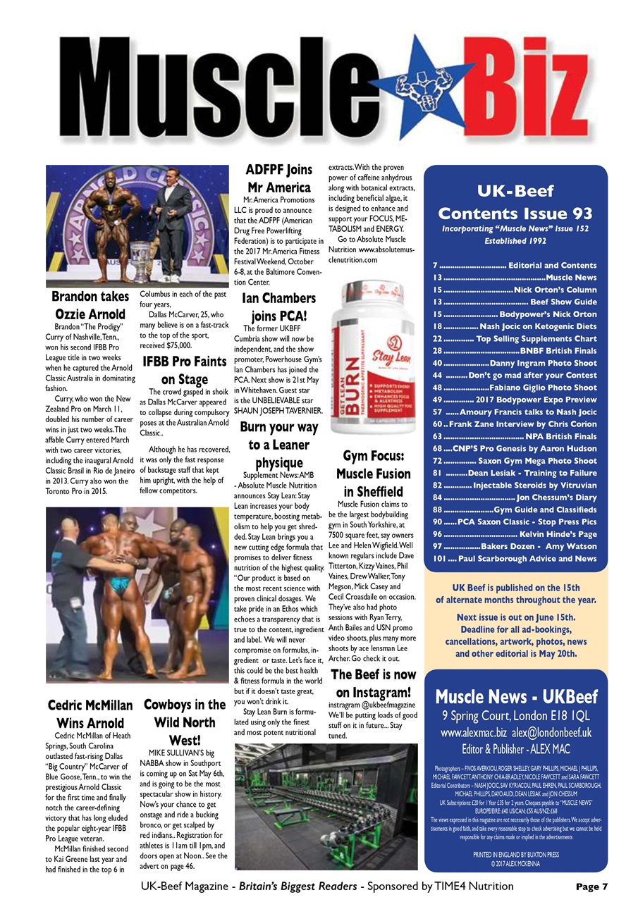 UK Beef Magazine Preview Pages