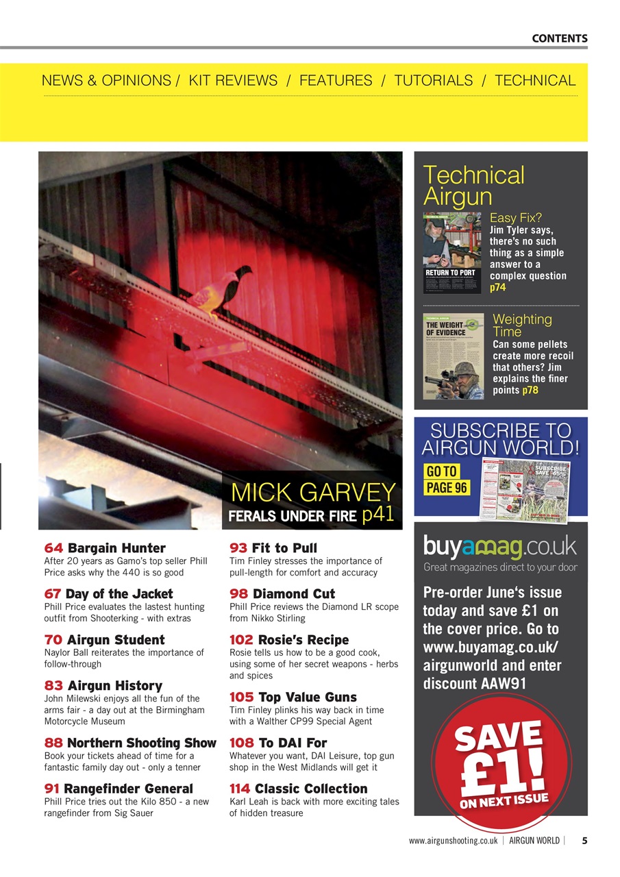 Airgun World Preview Pages
